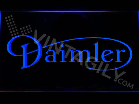 Daimler LED Sign - Blue - TheLedHeroes