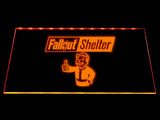 FREE Fallout Shelter (2) LED Sign - Orange - TheLedHeroes