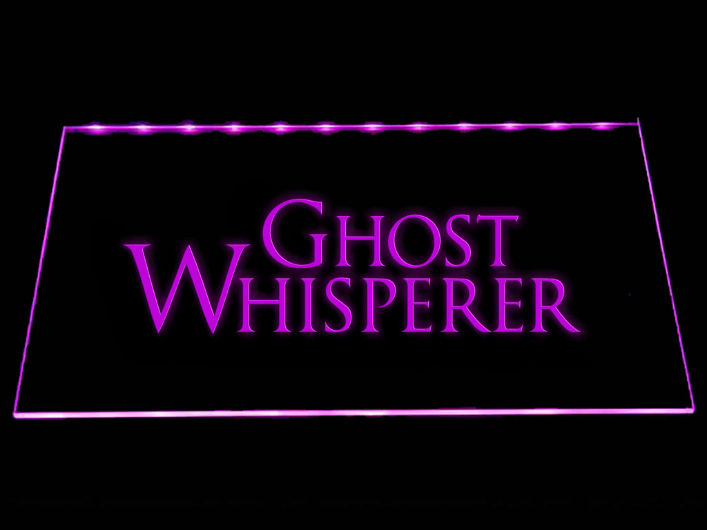 FREE Ghost Whisperer LED Sign - Purple - TheLedHeroes