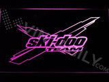 FREE Ski-doo Team LED Sign - Purple - TheLedHeroes