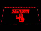 FREE Fallout Shelter (2) LED Sign - Red - TheLedHeroes