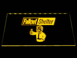 Fallout Shelter (2) LED Neon Sign USB - Yellow - TheLedHeroes