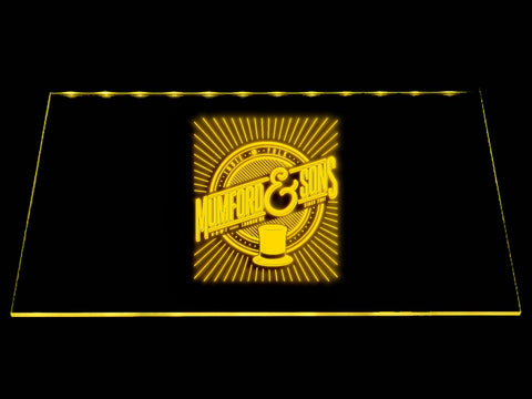 Mumford and Sons LED Neon Sign Electrical - Yellow - TheLedHeroes