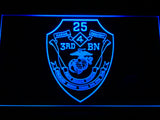 FREE 3rd Battalion 25th Marines LED Sign - Blue - TheLedHeroes