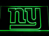 New York Giants (2) LED Neon Sign USB - Green - TheLedHeroes