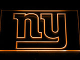 New York Giants (2) LED Neon Sign USB - Orange - TheLedHeroes