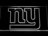 New York Giants (2) LED Neon Sign USB - White - TheLedHeroes