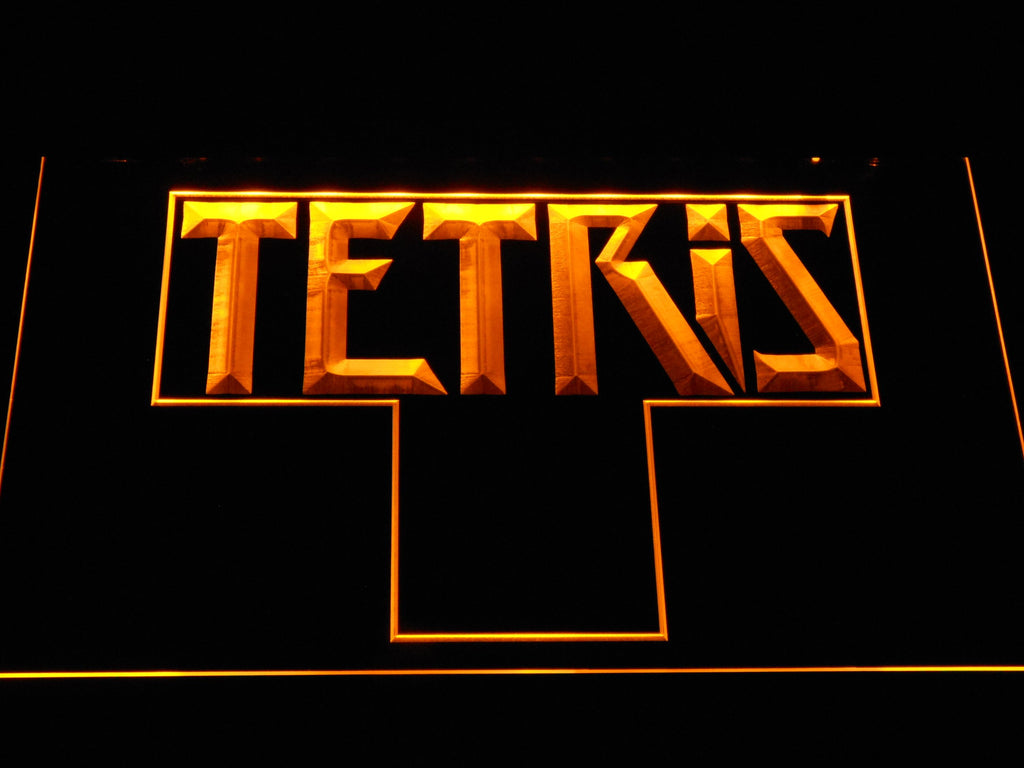 Tetris LED Neon Sign USB - Yellow - TheLedHeroes