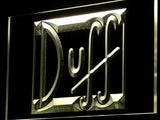 Duff LED Neon Sign USB - Yellow - TheLedHeroes