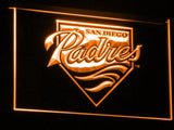 San Diego Padres (2) LED Neon Sign USB - Orange - TheLedHeroes