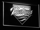 San Diego Padres (2) LED Neon Sign Electrical - White - TheLedHeroes
