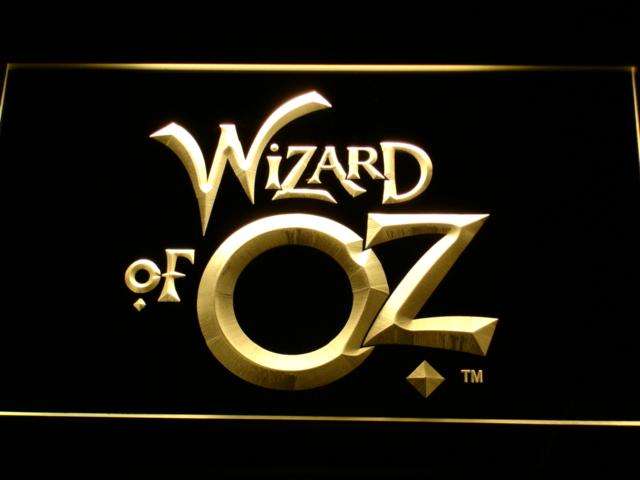 The Wizard of Oz LED Neon Sign Electrical - Yellow - TheLedHeroes