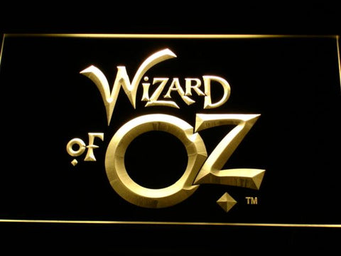 The Wizard of Oz LED Neon Sign Electrical - Yellow - TheLedHeroes
