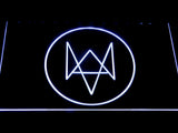 Watch Dogs Logo LED Neon Sign Electrical - White - TheLedHeroes