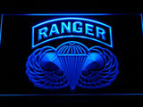 United States Army Rangers LED Neon Sign USB - Blue - TheLedHeroes