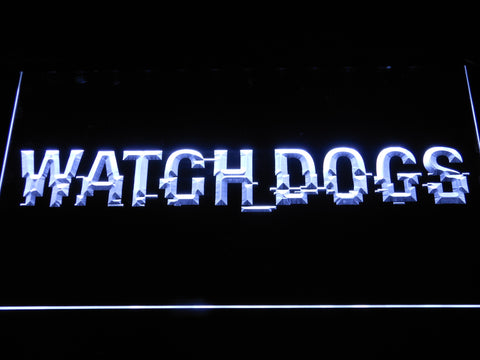 Watch Dogs LED Sign - White - TheLedHeroes