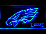 Philadelphia Eagles (2) LED Neon Sign Electrical - Blue - TheLedHeroes