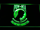 National League of Families POW/MIA LED Neon Sign Electrical - Green - TheLedHeroes