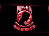 National League of Families POW/MIA LED Neon Sign Electrical - Red - TheLedHeroes