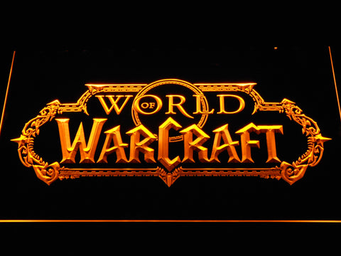 FREE World of Warcraft LED Sign - Yellow - TheLedHeroes