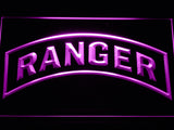FREE United States Army Rangers (2) LED Sign - Purple - TheLedHeroes