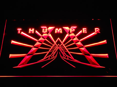 FREE Thumper  LED Sign - Red - TheLedHeroes