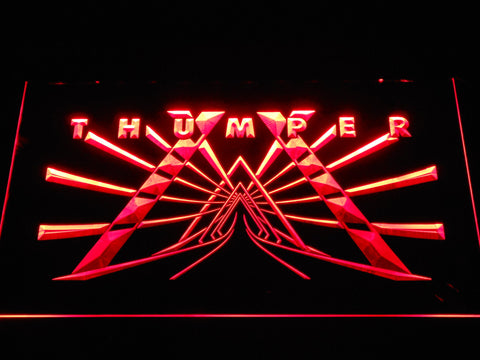 Thumper  LED Neon Sign Electrical - Red - TheLedHeroes