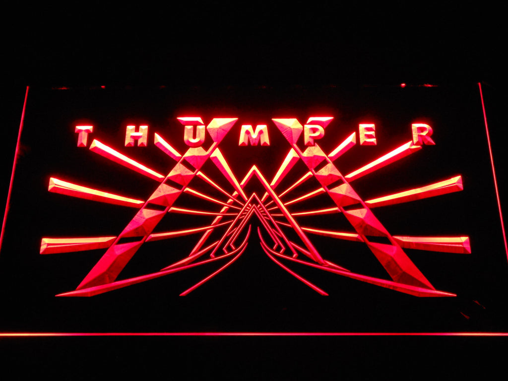 Thumper  LED Neon Sign USB - Red - TheLedHeroes
