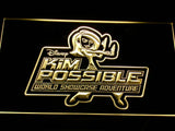 Kim Possible LED Neon Sign USB - Yellow - TheLedHeroes