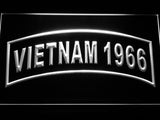 United States Army Vietnam 1966 LED Neon Sign USB - White - TheLedHeroes