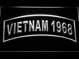 United States Army Vietnam 1968 LED Neon Sign Electrical - White - TheLedHeroes