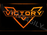 FREE Victory Motorcycles LED Sign - Orange - TheLedHeroes