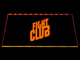 Fight Club LED Neon Sign USB - Orange - TheLedHeroes
