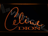 Celine Dion LED Sign - Orange - TheLedHeroes