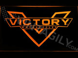 Victory Motorcycles LED Neon Sign Electrical - Orange - TheLedHeroes