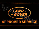 Land Rover Approved Service LED Sign - Orange - TheLedHeroes