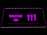 FREE Fallout Vault-Tec 111 LED Sign - Purple - TheLedHeroes