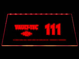 FREE Fallout Vault-Tec 111 LED Sign - Red - TheLedHeroes