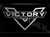 Victory Motorcycles LED Sign - White - TheLedHeroes