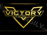 FREE Victory Motorcycles LED Sign - Yellow - TheLedHeroes