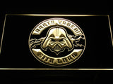 Star Wars Darth Vader Sith Lord LED Neon Sign USB - Yellow - TheLedHeroes