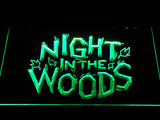 Night in the woods LED Neon Sign Electrical - Green - TheLedHeroes