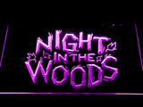 FREE Night in the woods LED Sign - Purple - TheLedHeroes