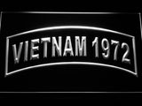 United States Army Vietnam 1972 LED Neon Sign USB - White - TheLedHeroes