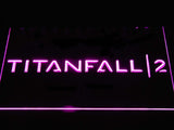 Titanfall 2 LED Neon Sign USB - Purple - TheLedHeroes
