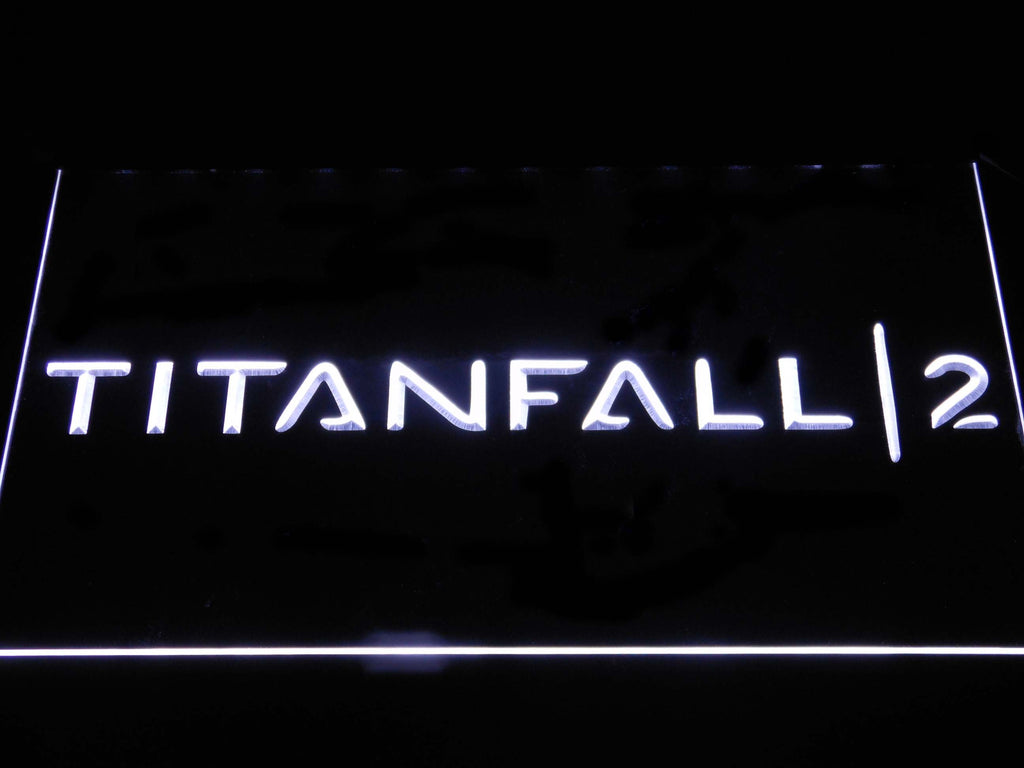 Titanfall 2 LED Neon Sign USB - White - TheLedHeroes
