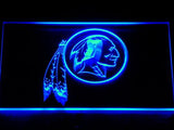 Washington Redskins (2) LED Neon Sign USB - Blue - TheLedHeroes