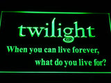 Twilight  LED Neon Sign USB - Green - TheLedHeroes