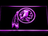 Washington Redskins (2) LED Neon Sign Electrical - Purple - TheLedHeroes