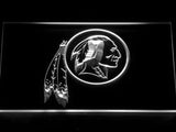 Washington Redskins (2) LED Neon Sign USB - White - TheLedHeroes